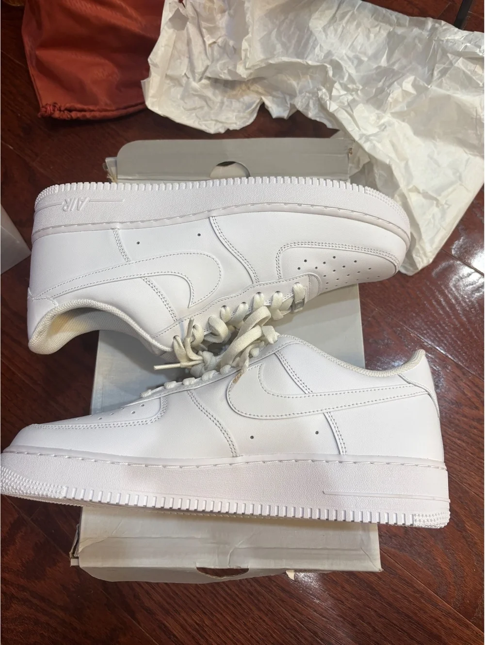 Size 12 Nike Air Force 1 Low '07 White
